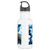 Bouteille D'eau En Acier Inoxydable Paons paisibles (Dos)