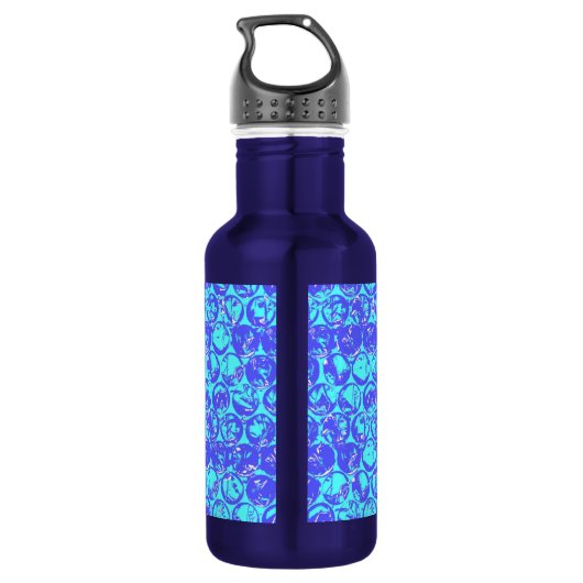 Bouteille D'eau En Acier Inoxydable Papier à bulle d'art pop (Dos)