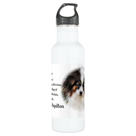 Bouteille D'eau En Acier Inoxydable Papillon Love (Devant)