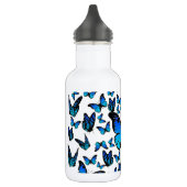 Bouteille D'eau En Acier Inoxydable papillons bleus (Gauche)