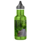 Bouteille d'eau en acier inoxydable Paradise Vert (Gauche)