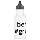 Bouteille D'eau En Acier Inoxydable Parce que la grammaire (Gauche)