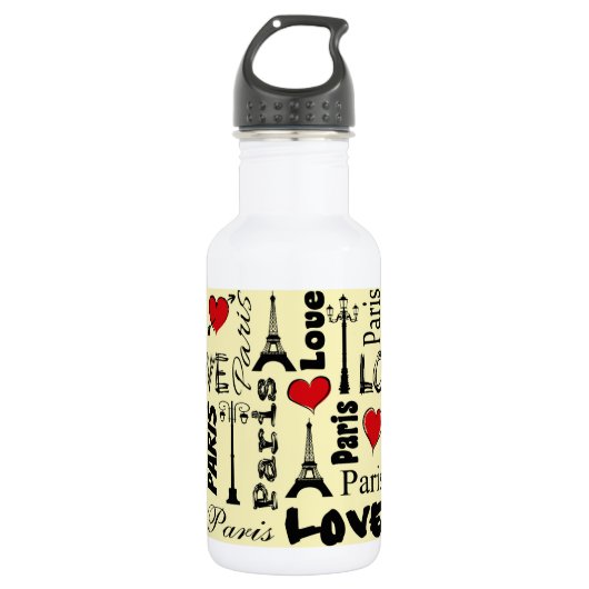 Bouteille D'eau En Acier Inoxydable Paris (Devant)