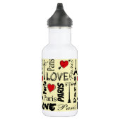 Bouteille D'eau En Acier Inoxydable Paris (Droite)