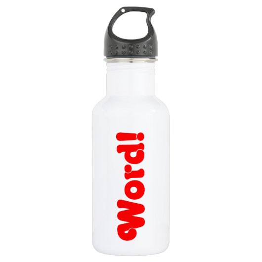 Bouteille D'eau En Acier Inoxydable Parole ! (Devant)