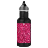 Bouteille D'eau En Acier Inoxydable Parties scintillantes de roses indien de charme (Droite)