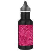 Bouteille D'eau En Acier Inoxydable Parties scintillantes de roses indien de charme (Gauche)