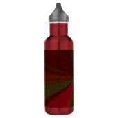 Bouteille D'eau En Acier Inoxydable Patchwork de dégradé circulaire rouge à vert (Gauche)