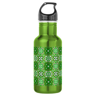 Bouteille D'eau En Acier Inoxydable Patrick Motif Rich Green
