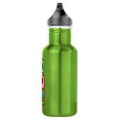 Bouteille D'eau En Acier Inoxydable Peace Love Camping (Droite)