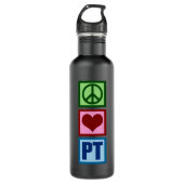 Bouteille D'eau En Acier Inoxydable Peace Love PT (Devant)