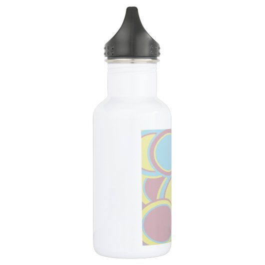 Bouteille D'eau En Acier Inoxydable Peinture Abstraite Pastel moderne (Gauche)