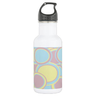 Bouteille D'eau En Acier Inoxydable Peinture Abstraite Pastel moderne