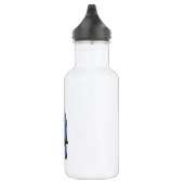Bouteille D'eau En Acier Inoxydable Perruche bleue (Droite)