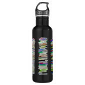 Bouteille D'eau En Acier Inoxydable Piles de livres (Devant)