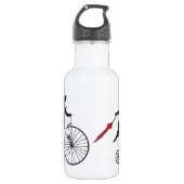 Bouteille D'eau En Acier Inoxydable Pingouin à roue haute (Devant)