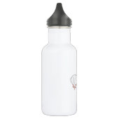 Bouteille D'eau En Acier Inoxydable Pintades blanches (Gauche)
