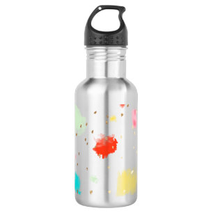 Bouteille D'eau En Acier Inoxydable PixDezines Cupcake Sprinkles/Faux Gold