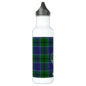 Bouteille D'eau En Acier Inoxydable Plaid de tartan bleu et vert de Scott (Gauche)
