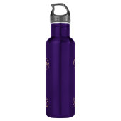 BOUTEILLE D'EAU EN ACIER INOXYDABLE PLUM DESIGNER REUSEABLE MODÈLE (Dos)