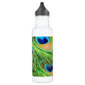 Bouteille D'eau En Acier Inoxydable Plumes de paon (Droite)