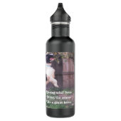 Bouteille D'eau En Acier Inoxydable Poème Cheval De Chien Par Ladee Basset (Droite)