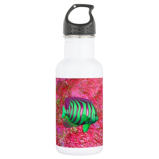 Bouteille D'eau En Acier Inoxydable Poisson (Devant)