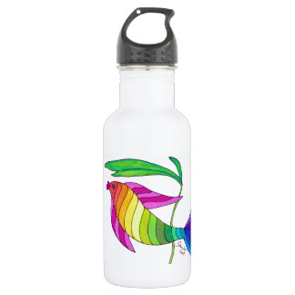 Bouteille D'eau En Acier Inoxydable Poisson arc-en-ciel