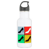 Bouteille D'eau En Acier Inoxydable Pop art High Heel Pumps (Devant)
