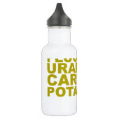 Bouteille D'eau En Acier Inoxydable Potassium en uranium Tshirt.png de carbone de (Gauche)