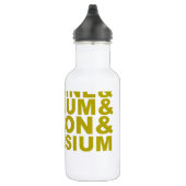 Bouteille D'eau En Acier Inoxydable Potassium en uranium Tshirt.png de carbone de (Droite)