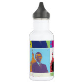 Bouteille D'eau En Acier Inoxydable Président Obama Pop Art (Gauche)