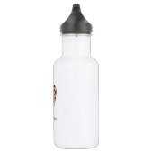 Bouteille D'eau En Acier Inoxydable Professeur d'Apple d'empreinte de léopard (Droite)