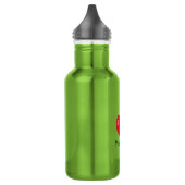 Bouteille D'eau En Acier Inoxydable Professeur personnalisé de pomme rouge (Gauche)