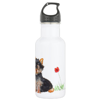 Bouteille D'eau En Acier Inoxydable Pub de Yorkshire terrier