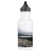 Bouteille D'eau En Acier Inoxydable PunaluGu Plage de sable noir Hawaii Big Island (Droite)