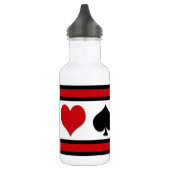 Bouteille D'eau En Acier Inoxydable Quatre combinaisons de cartes (Gauche)