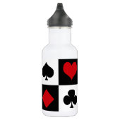 Bouteille D'eau En Acier Inoxydable Quatre combinaisons de cartes (Droite)
