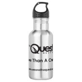 Bouteille d'eau en acier inoxydable Quest (Devant)