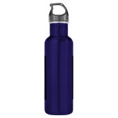 Bouteille D'eau En Acier Inoxydable Rayon X bleu de Rollerskate (Dos)