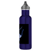 Bouteille D'eau En Acier Inoxydable Rayon X bleu de Rollerskate (Droite)