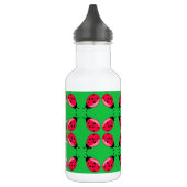 Bouteille D'eau En Acier Inoxydable Red Ladybugs (Gauche)