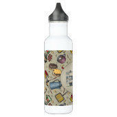 Bouteille D'eau En Acier Inoxydable Remorque mignonne de voyage de campeur de (Gauche)