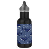 Bouteille D'eau En Acier Inoxydable Requin de baleine étoilée (noir) (Gauche)