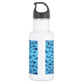 Bouteille D'eau En Acier Inoxydable Requins (Dos)