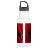 Bouteille D'eau En Acier Inoxydable rose rouge profonde (Dos)