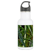 Bouteille D'eau En Acier Inoxydable Rosée de matin sur l'herbe (Devant)