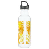 Bouteille D'eau En Acier Inoxydable Roses jaunes (Dos)