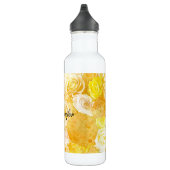Bouteille D'eau En Acier Inoxydable Roses jaunes (Droite)