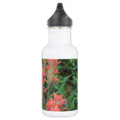 Bouteille D'eau En Acier Inoxydable Ruby aux fleurs rouges Colibri (Droite)